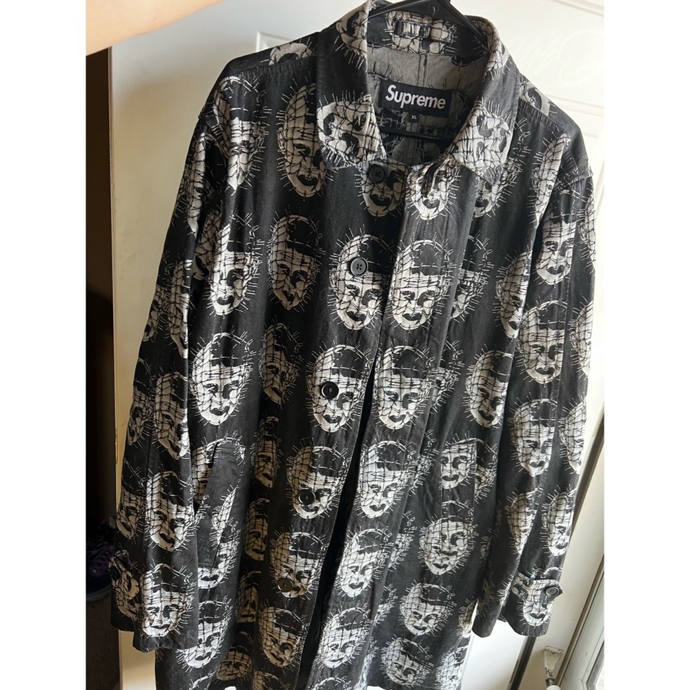 Supreme X Hell Raiser Trench Coat